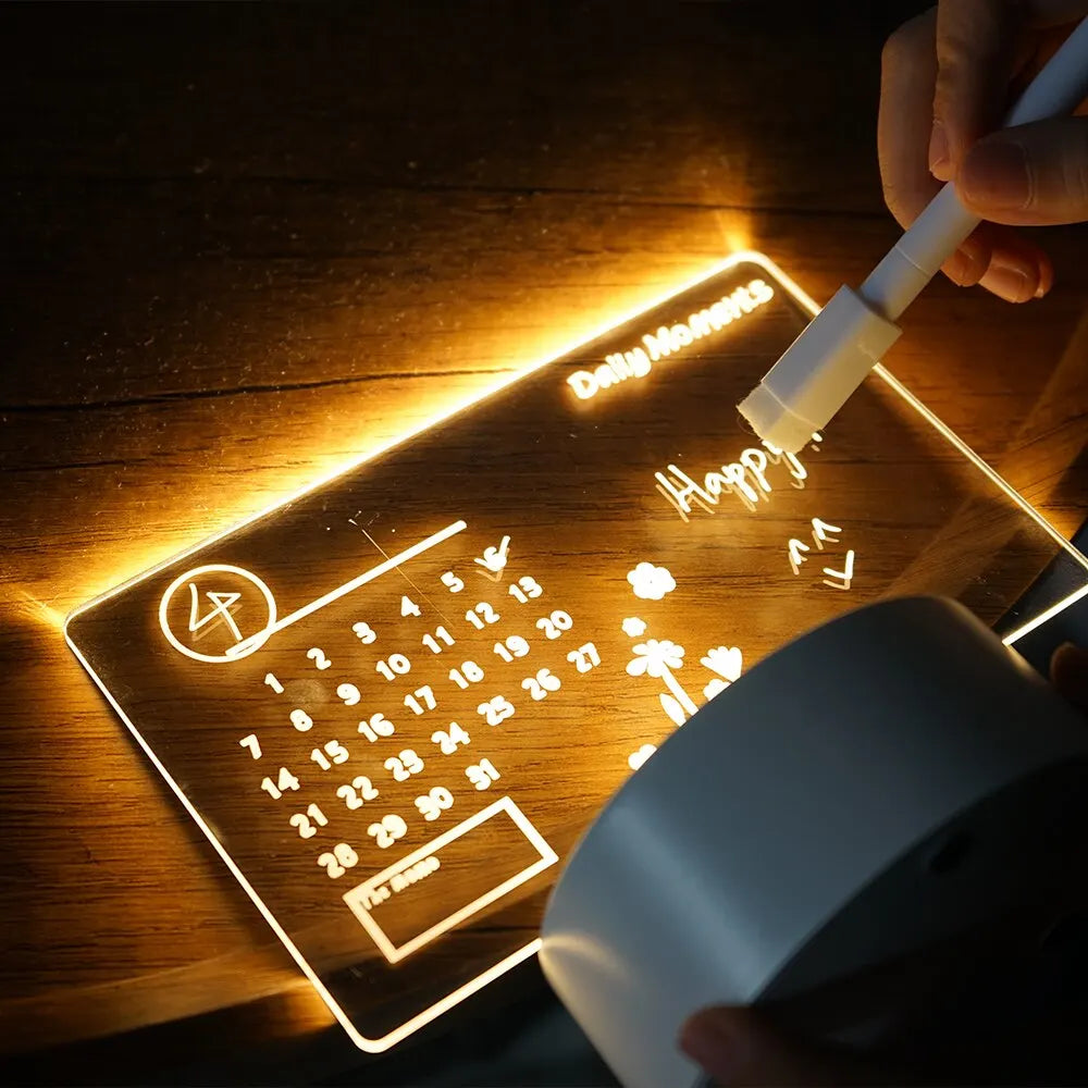 GlowBoard — Lampka Wiadomości z LED