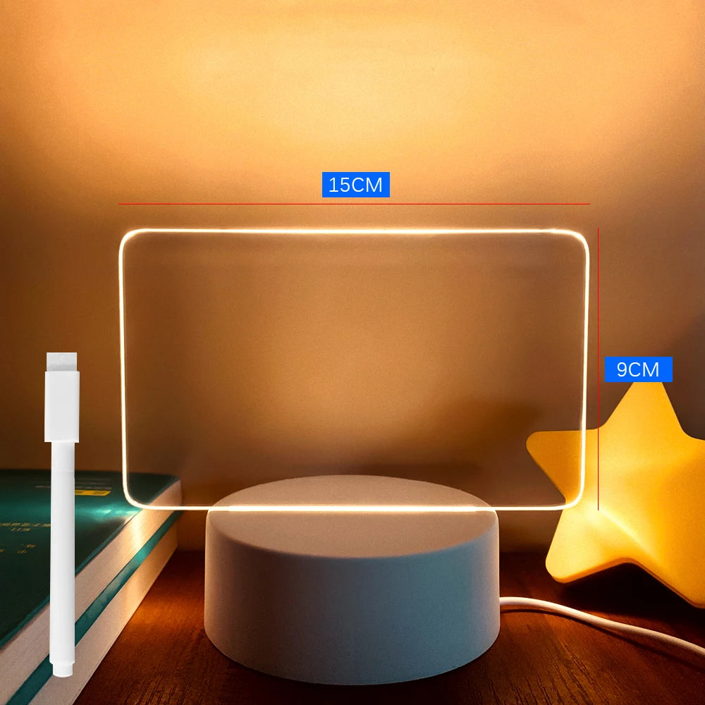 GlowNote – Kreatywna LED-Tablica USB do Wiadomości