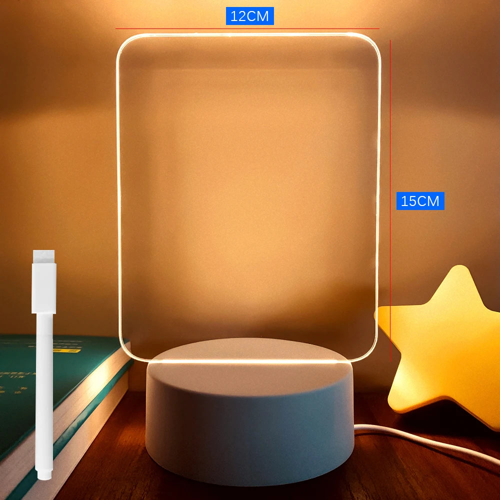 GlowNote – Kreatywna LED-Tablica USB do Wiadomości