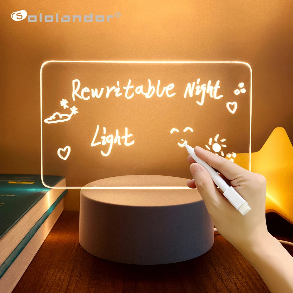 GlowNote – Kreatywna LED-Tablica USB do Wiadomości